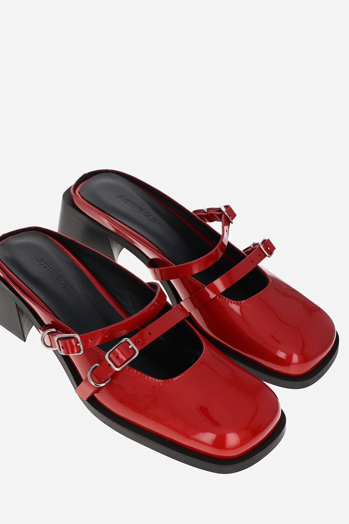 Andie red lipstick mules - Image 3