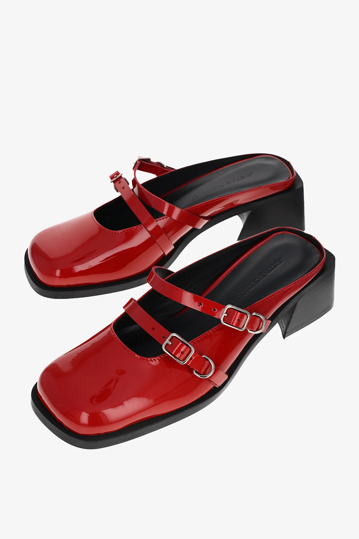 Andie red lipstick mules - Image 5