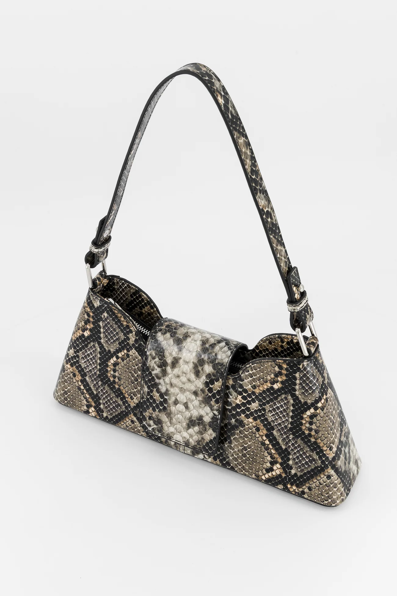 Marla Beige Python Bag - Image 3