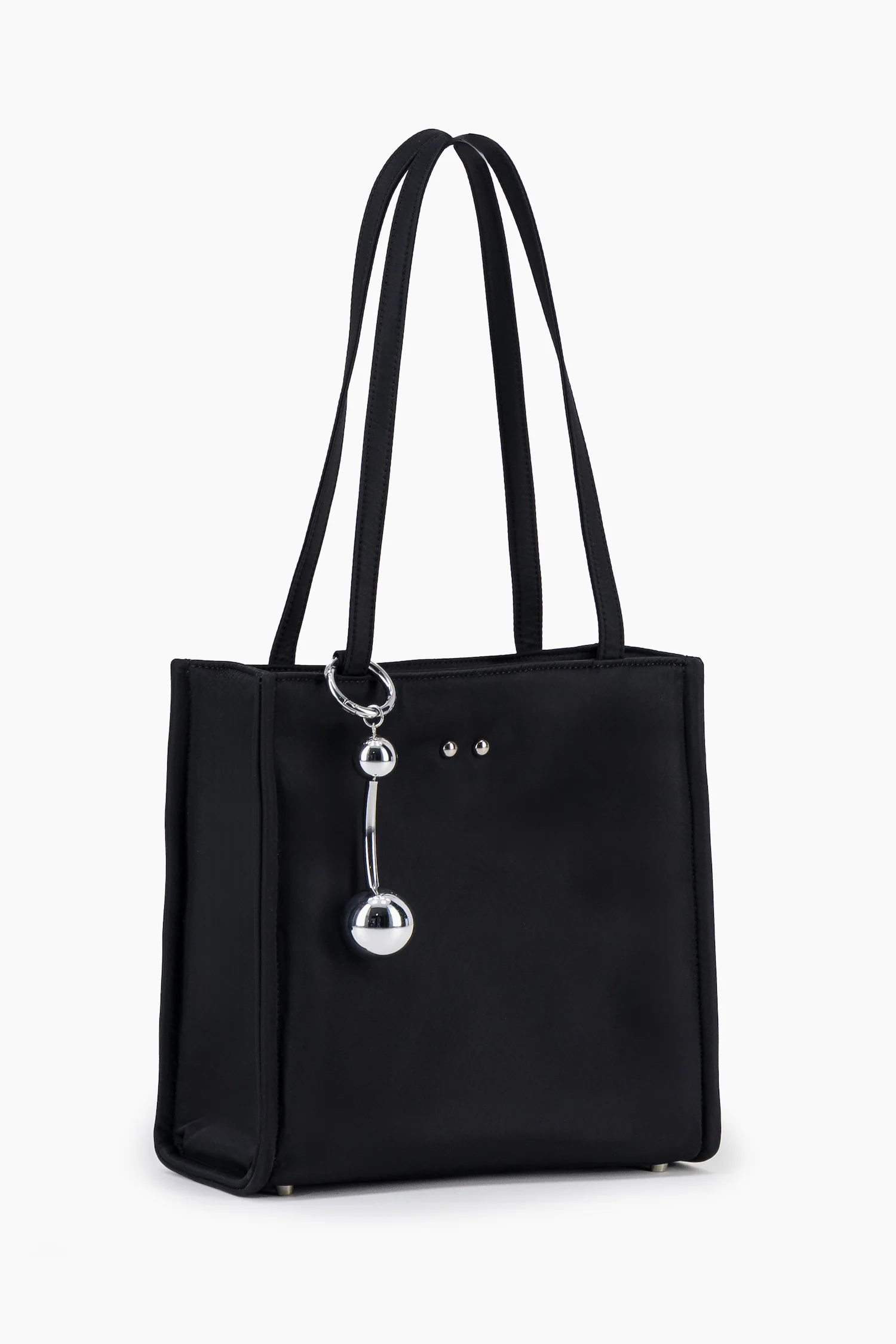 Uma Black Nylon Bag + Connie keychain - Image 3